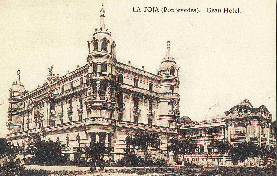 Gran Hotel de La Toja. ARCHIVO DP