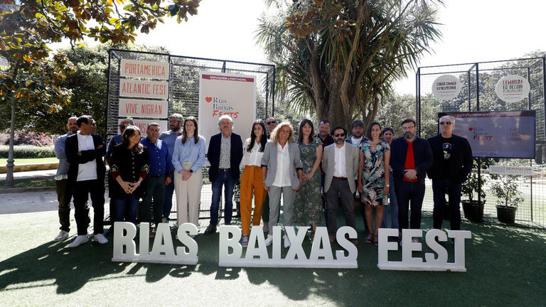 Presentación dos Rías Baixas Fest de 2022. JAVIER CERVERA-MERCADILLO
