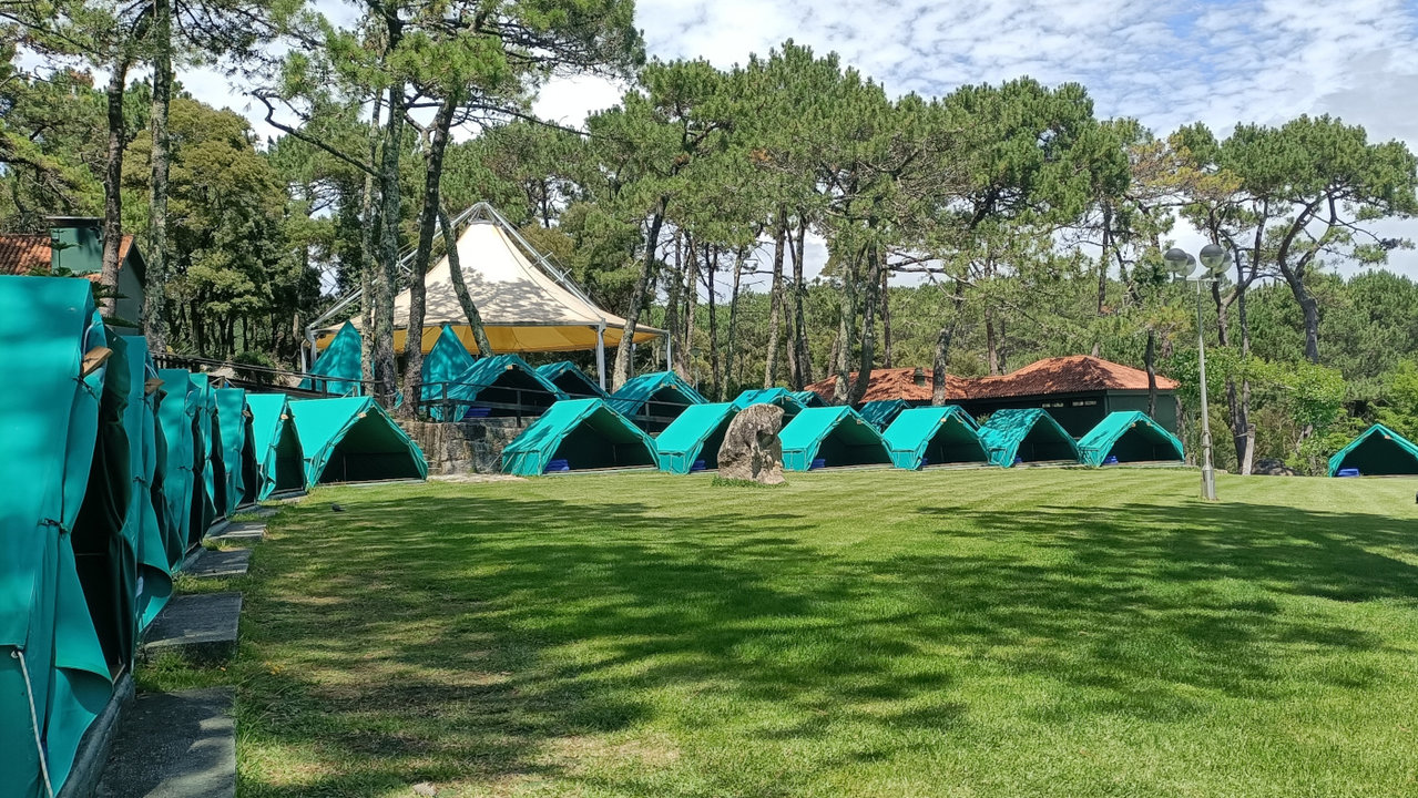 Campamentos A Lanzada. DEPUTACIÓN