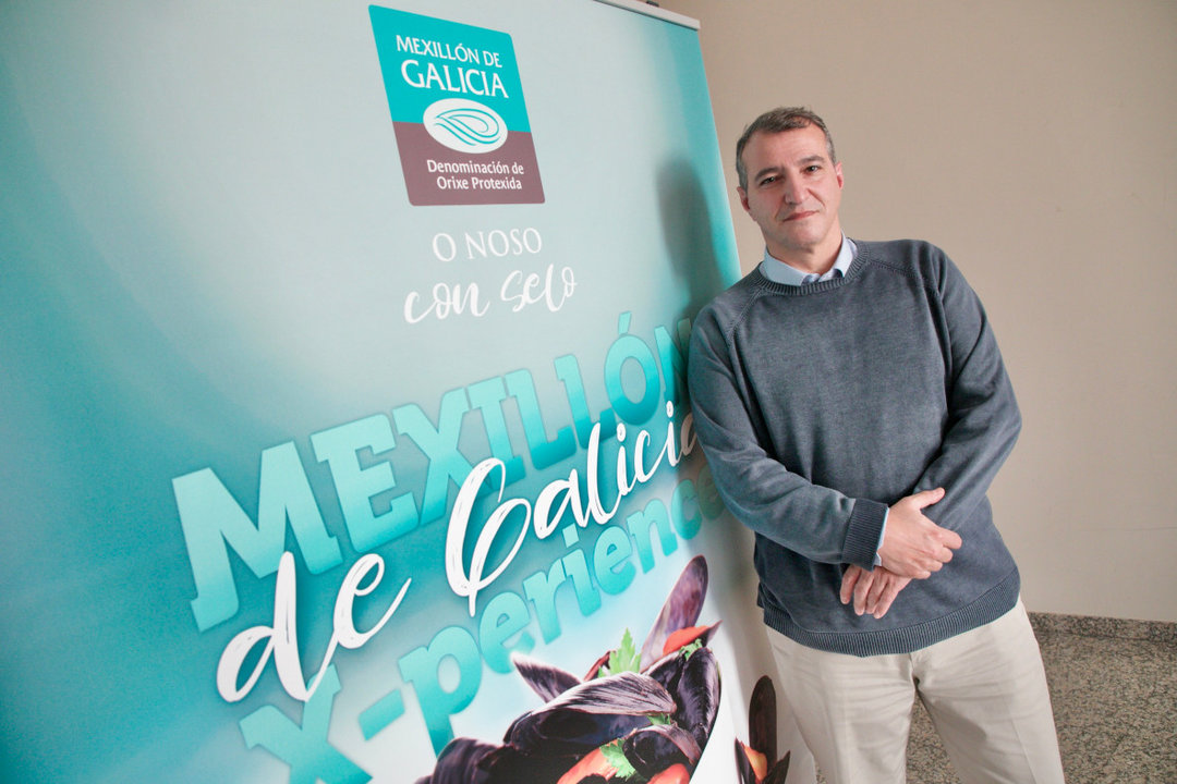 Mané Calvo, presidente del Consello Regulador Mexillón de Galicia. DP