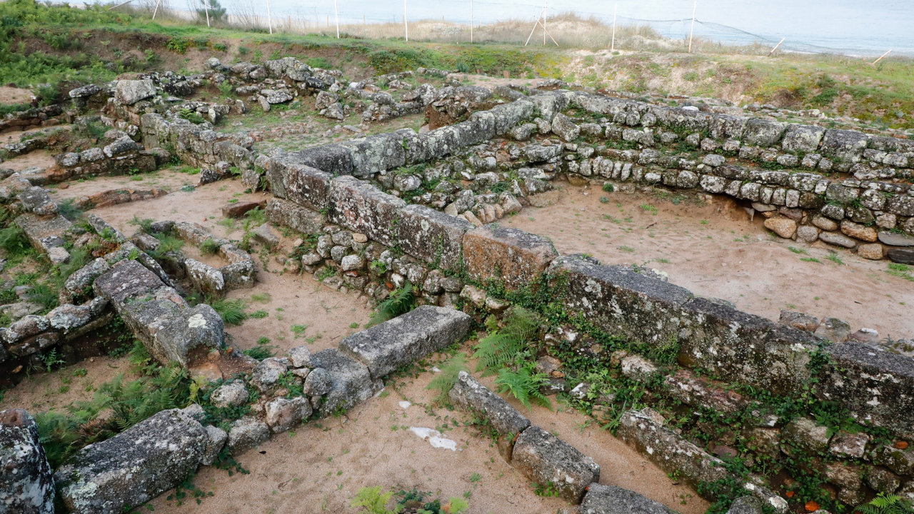 Yacimiento arqueológico de Adro Vello en O Grove. JOSÉ LUIZ OUBIÑA