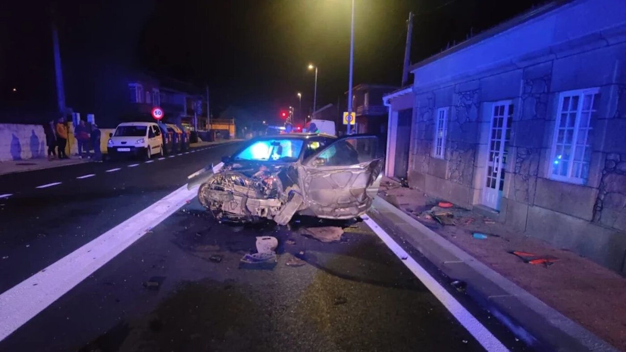Accidente de tráfico en Vilanova. DS