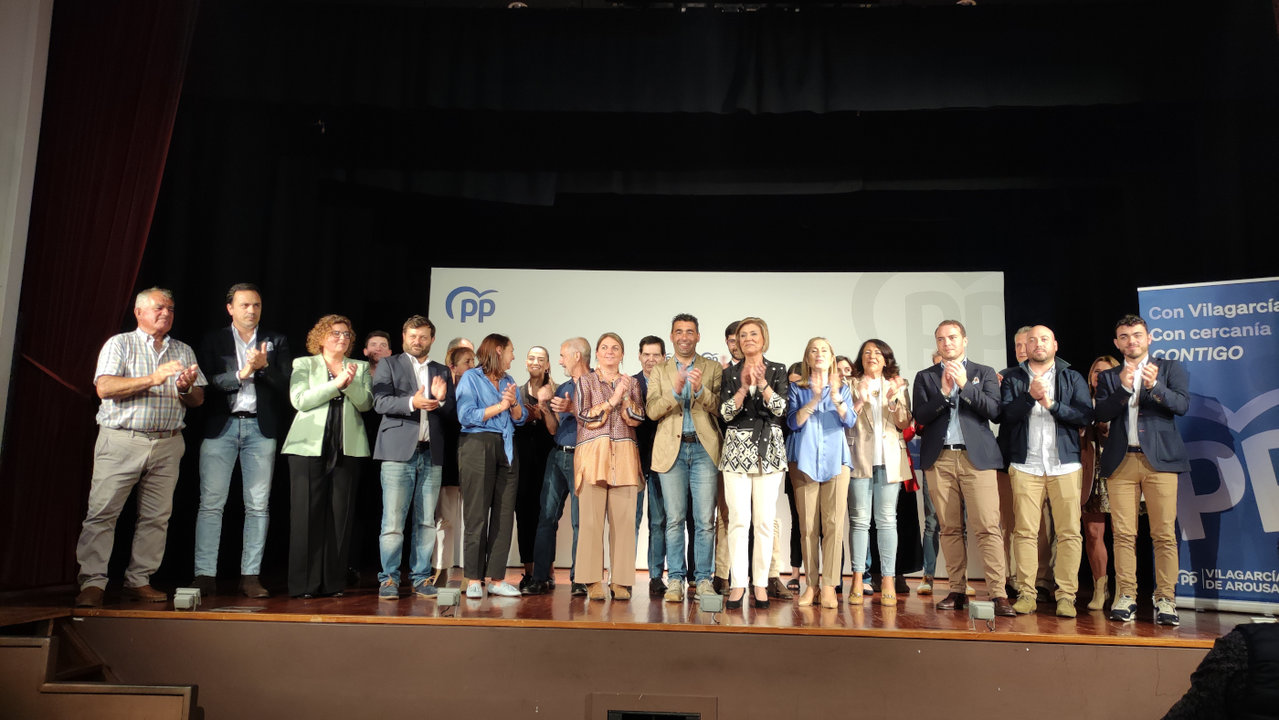 Presentación da candidatura de Ana Granja polo Partido Popular en Vilagarcía. DS