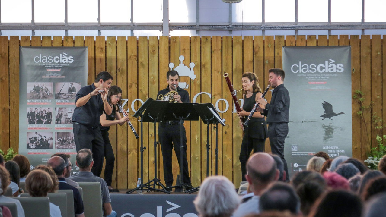 Concierto de Azahar Ensemble en el Festival Clasclás 2023. DS