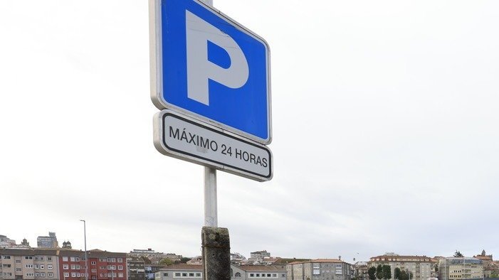 Señal de parking. ADP
