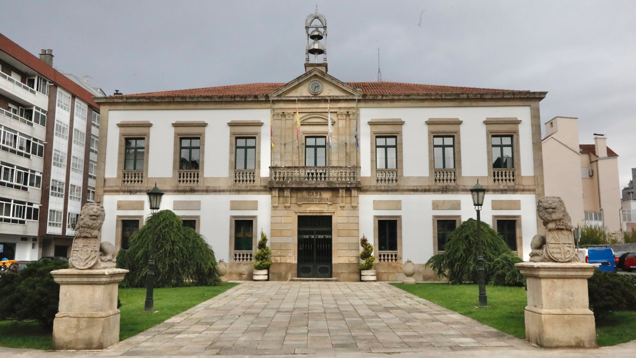 O edificio do Concello de Vilagarcía de Arousa. DS