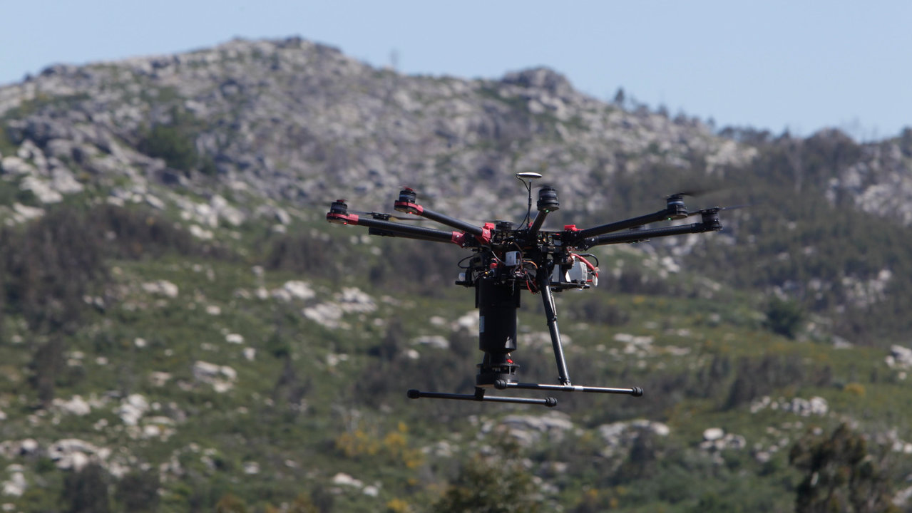 Os cursos de drons chegarán a Vilagarcía. DAVID FREIRE