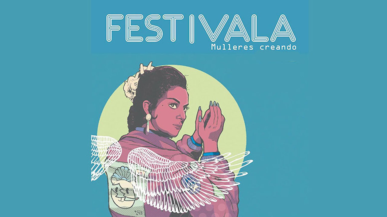 Cartel de Festivala en Vilagarcía. DS