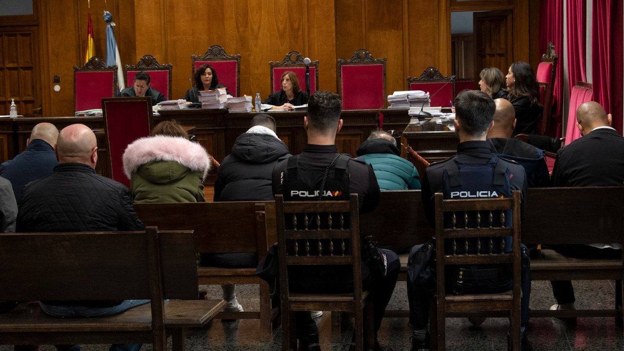  Una imagen de la sesión del juicio del lunes. ÓSCAR PINAL (LA REGIÓN) 