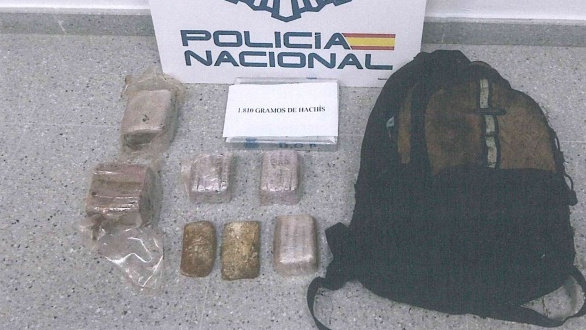  Droga incautada en Vilagarcía. POLICÍA NACIONAL 